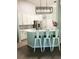 Modern kitchen with white cabinetry, stainless steel appliances, and a breakfast bar at 33632 Wesley Rd, Eustis, FL 32736