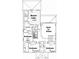 Second floor floor plan, featuring a Primary suite, three additional bedrooms and an open to below area at 6832 Thornhill Cir, Windermere, FL 34786