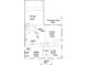 First floor floor plan, featuring a living room, dining room, kitchen, garage, Gathering room, and covered lanai at 6832 Thornhill Cir, Windermere, FL 34786