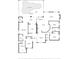 Detailed floor plan showcasing the layout of the house with room dimensions at 2423 Turnberry Dr, Oviedo, FL 32765