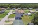 An aerial view shows this neighborhood's nicely maintained lawns, landscaping, and well-maintained homes at 2902 Wheeler St, Bartow, FL 33830