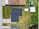Aerial view of single Gathering home, showcasing the roof and large backyard at 2902 Wheeler St, Bartow, FL 33830