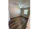 Bedroom showcasing ceiling fan, neutral walls and vinyl plank flooring at 3802 Bryston Dr, Orlando, FL 32822