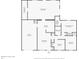 A detailed floorplan showing the layout of a single-Gathering home with labeled rooms and dimensions at 3802 Bryston Dr, Orlando, FL 32822