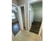 Hallway includes a closet and connects bedrooms with modern flooring at 3802 Bryston Dr, Orlando, FL 32822