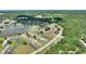 Discover this charming community from above, nestled amidst lush greenery and a tranquil lake backdrop at 4709 Club Cir, Lakeshore, FL 33854