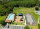 Fantastic view of community pool, playground, basketball court, and green space at 1111 Bassano Way, Orlando, FL 32828