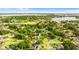 Aerial neighborhood view highlighting lakes, mature trees, and residential properties at 107 Alachua Dr, Winter Haven, FL 33884