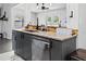 Updated kitchen with granite counters, stainless steel dishwasher, and undermount sink at 4621 Musket Dr, Lakeland, FL 33810
