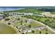 Beautiful aerial view of a community by the lake, surrounded by picturesque landscapes and ample parking at 523 Club Cir, Lakeshore, FL 33854