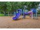 A well-maintained playground with slides and climbing structures, perfect for Gathering fun at 1440 12Th St, Clermont, FL 34711
