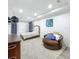 Elegant bedroom with large windows, plush carpet, stylish furniture, and recessed lighting at 1138 Fountain Coin Loop, Orlando, FL 32828