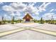 Town Square with a large outdoor entertainment space under a tiki hut at 198 Gypsy Palace Ln, Daytona Beach, FL 32124
