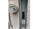 Image of the home's electrical panel and meter at 606 Carrigan Woods Trl, Oviedo, FL 32765
