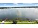 A lakefront home boasts scenic views and private docks on the serene waterfront at 2925 Dayton Dr, Winter Haven, FL 33884