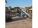 Gathering-friendly pool area with water slide and well-maintained surroundings at 8923 Cuban Palm Rd, Kissimmee, FL 34747