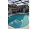 Sparkling pool with spacious screened-in patio at 7607 Benji Ridge Trl, Kissimmee, FL 34747