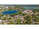 The property sits among mature trees with lakes and downtown just off in the distance at 1048 W Lime St, Lakeland, FL 33815