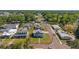 A home highlighted by a red line displays it's position within a neighborhood of historic homes at 1048 W Lime St, Lakeland, FL 33815