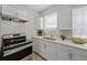 Modern kitchen with stainless steel appliances and elegant backsplash at 1048 W Lime St, Lakeland, FL 33815