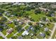 Aerial view of property and surrounding neighborhood at 5324 Messina, Lakeland, FL 33813