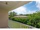 Balcony view that overlooks neighborhood at 946 15Th St # 202, Daytona Beach, FL 32117