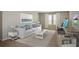 Inviting living room featuring a comfortable sofa, stylish decor, and natural light at 1229 Tidal St, Haines City, FL 33844