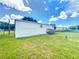 View of the backyard with lawn at 5268 Rock Dove Loop, Lakeland, FL 33810