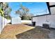 The backyard has a shed and plenty of room for relaxing and enjoying the outdoors at 1616 Huntington St, Lakeland, FL 33801