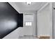 Entryway features a dark accent wall and a view of the exterior at 1616 Huntington St, Lakeland, FL 33801