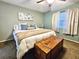 Comfortable bedroom featuring a large bed and coordinated decor at 1841 Talmadge St, Deland, FL 32724