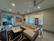 Open-concept living area featuring modern furnishings, stylish decor, and ample natural light at 808 Edgewater Dr, Orlando, FL 32804