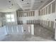 New construction shows the drywall and rough layout of this spacious kitchen, ready for customization at 2359 Zuni Road, St Cloud, FL 34771