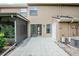 The backyard has an air conditioner, sliding glass doors, and a screened in porch at 609 Casa Park N Ct, Winter Springs, FL 32708