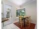 Cozy breakfast nook featuring a small table set and natural light from outside at 116 Winding Oaks Ln, Oviedo, FL 32765
