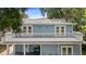 Two-story home with a spacious balcony overlooking the backyard at 530 S Eola Dr, Orlando, FL 32801