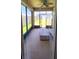 Screened patio offering a relaxing outdoor space with views of the backyard at 1704 Felicity Ln, Kissimmee, FL 34744