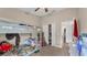 Cozy bedroom with bunk beds, closet, and ample storage space at 311 Bentley Oaks Blvd, Auburndale, FL 33823