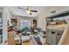 Office/flex space has hardwood floors, bright lighting, and a ceiling fan at 311 Bentley Oaks Blvd, Auburndale, FL 33823