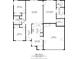 Detailed floor plan showing the layout of the home, including dimensions and room names at 1760 Mountclair Ct, Mount Dora, FL 32757