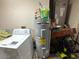 Basement with water heater, washer and dryer at 2656 Williston Dr, Lakeland, FL 33801