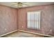 Bedroom featuring window and ceiling fan at 3629 Welsh Way, Lakeland, FL 33813