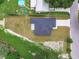 Birds-eye view of home showing roof and lawn; recently mowed and well maintained at 4189 Homestead Dr, Lakeland, FL 33810