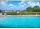 Inviting community pool with waterfront views at 520 S Peninsula Ave # 2D7, New Smyrna Beach, FL 32169