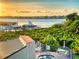 Scenic waterfront view with boats and lush greenery at 520 S Peninsula Ave # 2D7, New Smyrna Beach, FL 32169