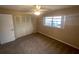 Bright bedroom with double door closet and window at 431 N Boston Ave # B, Deland, FL 32724