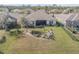 Aerial view of home and backyard at 341 Perfect Dr, Daytona Beach, FL 32124