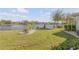 Peaceful backyard with lake view at 341 Perfect Dr, Daytona Beach, FL 32124