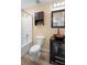 Bathroom boasts a copper sink, built-in shelving, and a bathtub at 3435 Arabesque Dr, Deland, FL 32724