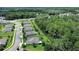 Aerial view of a residential community surrounded by lush green trees at 317 Nowell Loop, Deland, FL 32724
